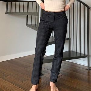 Plaid Rachel Zoe trousers. Super comfortable and can be dressed up or down.